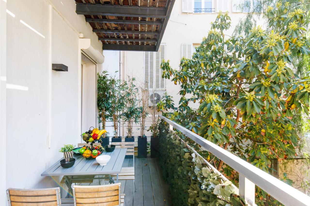 Le Cocon Des Artistes - Coeur De Cannes - Spacieux - Terrasse - Clim Eksteriør billede