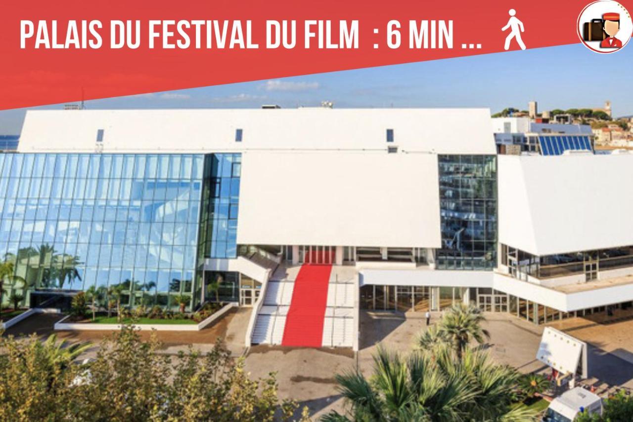 Le Cocon Des Artistes - Coeur De Cannes - Spacieux - Terrasse - Clim Eksteriør billede